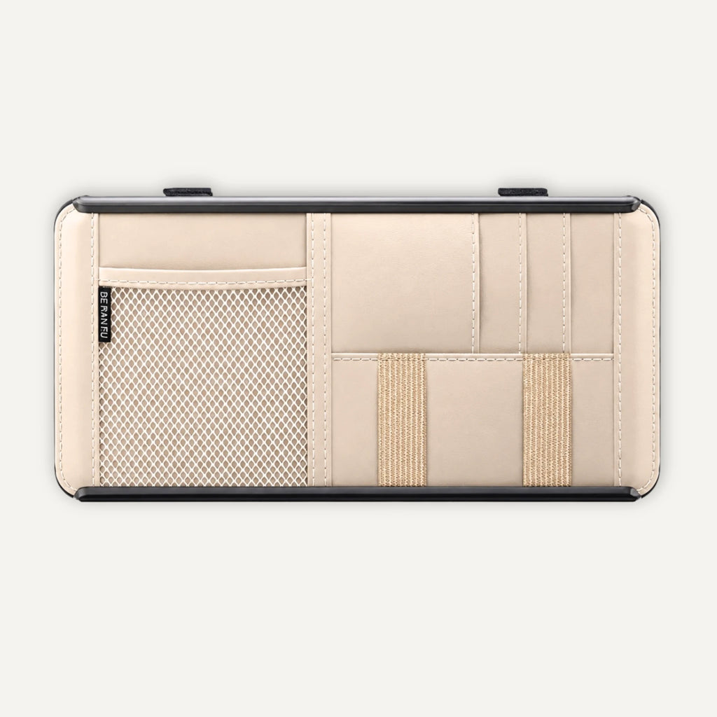 Organisateur Pare-Soleil Voiture beige