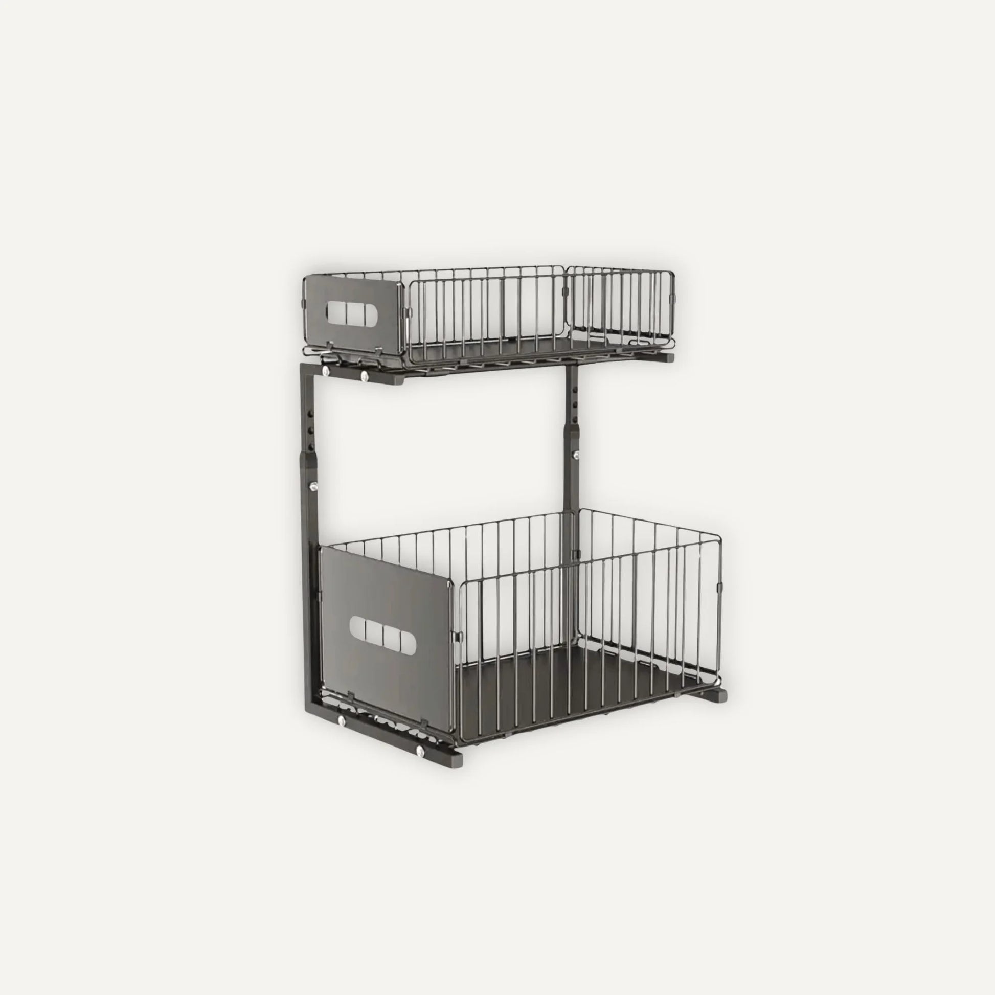 Organisateur Sous Évier Placard Coulissant 2 Niveaux.