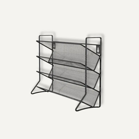 étagère à épices en inox à 3 niveaux vide 